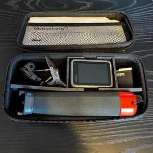 GoPro Action Camera with Black and Red Grip